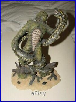 Creature From The Black Lagoon Vs The Anaconda Resin Model Build Up