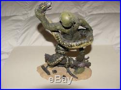 Creature From The Black Lagoon Vs The Anaconda Resin Model Build Up