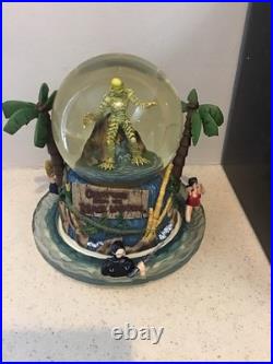 Creature From The Black Lagoon Water Snow Globe Universal Monsters Elby 1997 HTF