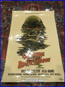Creature From The Black Lagoon by Francavilla Screen Printed Movie Poster Mondo
