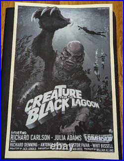 Creature From The Black lagoon By Stan & Vince Variant, Mondo