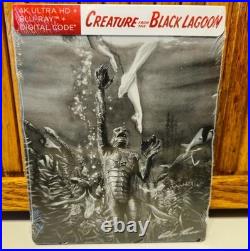 Creature From the Black Lagoon, 4K UHD, Blu-ray, 1954 Limited Edition Steelbook