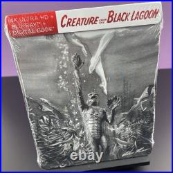 Creature From the Black Lagoon (4K UHD. Blu-ray, 1954) Limited Edition Steelbook