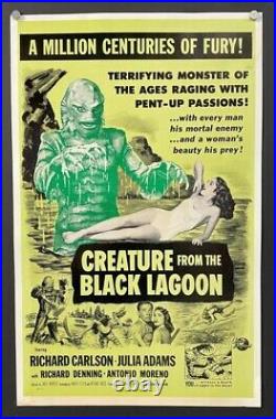 Creature From the Black Lagoon Benton Window Card Hollywood Posters