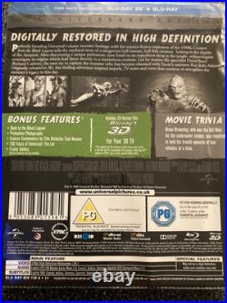 Creature From the Black Lagoon Blu-ray 3D + Blu-ray + 4K UHD L E Steelbook