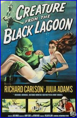 Creature From the Black Lagoon Fine art Movie Poster Lithograph S2