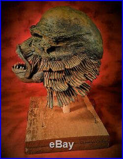 Creature From the Black Lagoon Gillman Skull Real Kuebler Oddity Human Tattoo