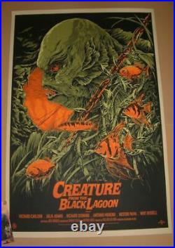 Creature From the Black Lagoon Ken Taylor Movie Poster Print Art Mondo 2012