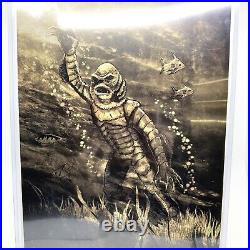 Creature From the Black Lagoon Signed Art Print Alex Kujawa Aaron Nicholson