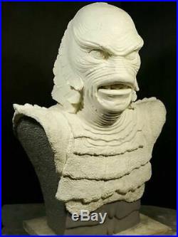 Creature From the Black Lagoon Unpainted 11 Scale Bust 360 Series