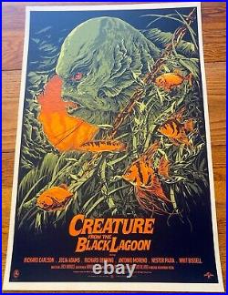 Creature from Black Lagoon Print Ken Taylor 2012 Poster Mondo Universal Horror