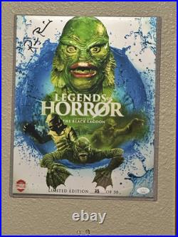 Creature from black lagoon print limited of 30 signed Ricou Browning JSA Creature from black lagoon print limited of 30 signed Ricou Browning JSA