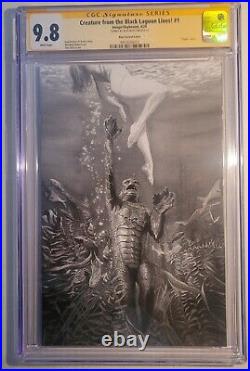 Creature from the Black Lagoon #1 Alex Ross Variant CGC 9.8 AUTOGRAPHED