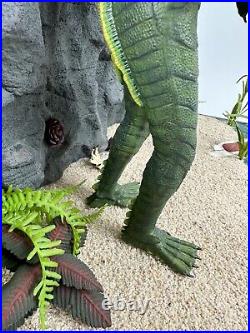 Creature from the Black Lagoon 10 Model Built Up Painted In Custom Diorama OOAK