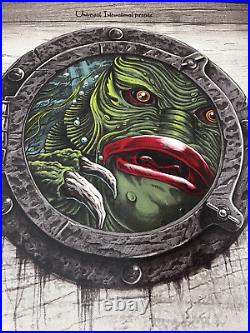 Creature from the Black Lagoon 2018 BY GARY Pullin art screen print poster mondo