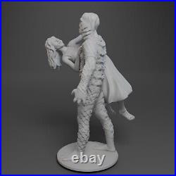 Creature from the Black Lagoon 3D Printed 6 inches tall