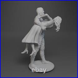 Creature from the Black Lagoon 3D Printed 6 inches tall