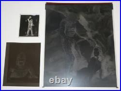 Creature from the Black Lagoon 3pc Photo Negatives Famous Monsters Archive