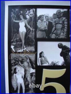 Creature from the Black Lagoon 50 year anniversary Autographed X 4 Poster #23/50