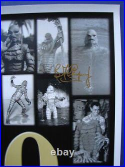 Creature from the Black Lagoon 50 year anniversary Autographed X 4 Poster #23/50