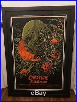 Creature from the Black Lagoon FRAMED Mondo Poster by Ken Taylor (FREE SHIPPING)