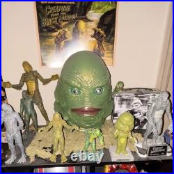 Creature from the Black Lagoon Figure Lot with Display Mask