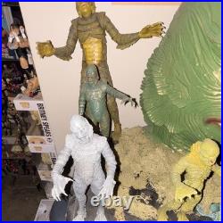 Creature from the Black Lagoon Figure Lot with Display Mask