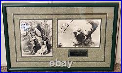 Creature from the Black Lagoon Framed Autographs Chapman and Browning