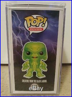 Creature from the Black Lagoon Funko Pop Metallic signed by Ricou Browning JSA