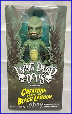 Creature from the Black Lagoon Gill-Man Living Dead Dolls Figure Mezco 2015