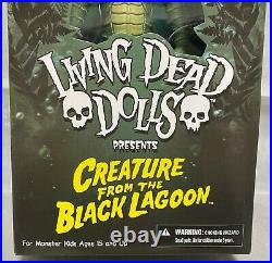 Creature from the Black Lagoon Gill-Man Living Dead Dolls Figure Mezco 2015