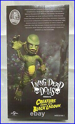 Creature from the Black Lagoon Gill-Man Living Dead Dolls Figure Mezco 2015