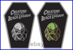 Creature from the Black Lagoon Gill-man Pin Badge (Monochrome & Color)