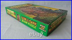 Creature from the Black Lagoon Jigsaw Puzzle, Glow in the Dark, 1974, VERY RARE Creature from the Black Lagoon Jigsaw Puzzle, Glow in the Dark, 1974, VERY RARE