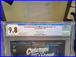 Creature from the Black Lagoon Lives #2 Image / Skybound Pepper 150 CGC 9.8