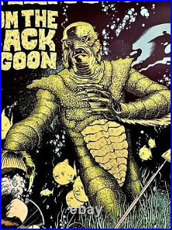 Creature from the Black Lagoon Matthew Allison MONDO Poster Print Lg Sold Out