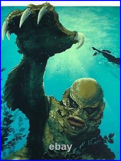 Creature from the Black Lagoon Mondo Screen Print by Stan & Vince Universal