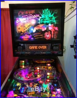 Creature from the Black Lagoon Pinball Machine-Good Condition-Mike D Mod