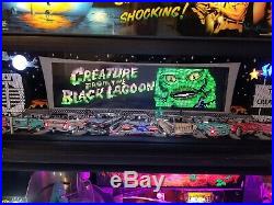 Creature from the Black Lagoon Pinball with tons of upgrades & mods