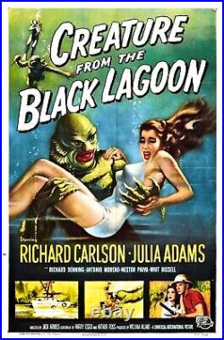 Creature from the Black Lagoon Poster Vintage-Inspired Digitally Remastered