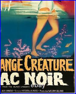 Creature from the Black Lagoon R1962 French Grande Film Poster, Belinsky