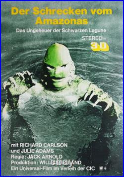 Creature from the Black Lagoon R1970s German A1 Poster