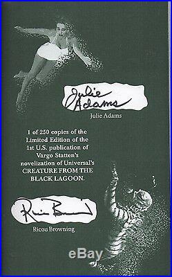 Creature from the Black Lagoon SIGNED Limited Edition Leather Ricou Browning