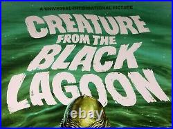 Creature from the Black Lagoon Screen Print by Jason Edmiston NT Mondo Poster