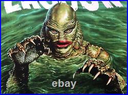 Creature from the Black Lagoon Screen Print by Jason Edmiston NT Mondo Poster