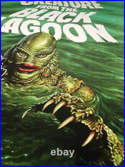 Creature from the Black Lagoon Screen Print by Jason Edmiston NT Mondo Poster