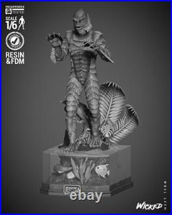 Creature from the Black Lagoon Sculpture(300mm)/3D Model/Unassembled/Unpainted