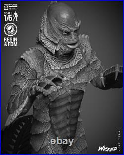 Creature from the Black Lagoon Sculpture(300mm)/3D Model/Unassembled/Unpainted