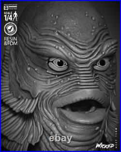 Creature from the Black Lagoon Sculpture Statue Model Kit Unpainted/Unassemble