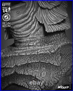 Creature from the Black Lagoon Sculpture Statue Model Kit Unpainted/Unassemble